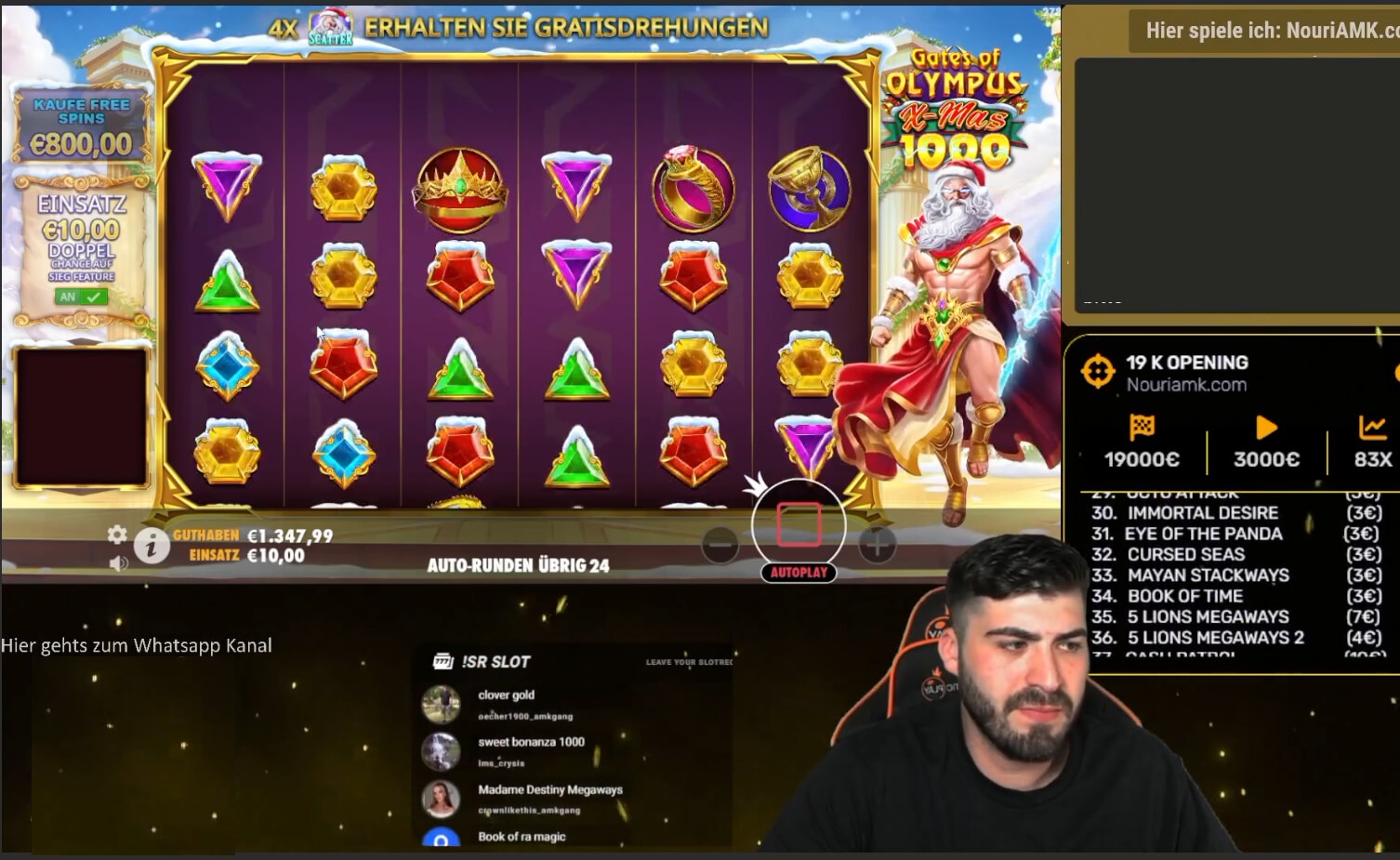 Nouri AMK Twitch Stream Live